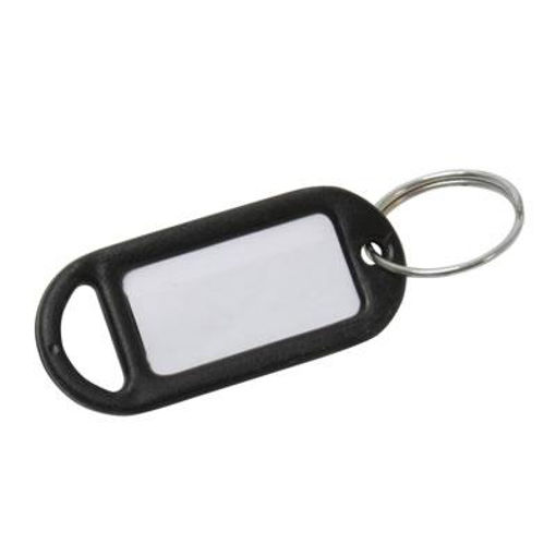 Picture of KEY TAGS 10MM BLACK